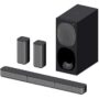 Sony HT-S20R Real 5.1ch Dolby Digital Soundbar for TV with subwoofer and Compact Rear Speakers, 5.1ch Home Theatre System (400W,Bluetooth & USB Connectivity, HDMI & Optical connectivity)