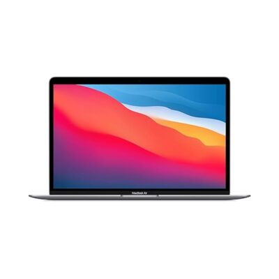 Apple MacBook Air Laptop: Apple M1 chip, 13.3-inch/33.74 cm Retina Display, 8GB RAM, 256GB SSD Storage, Backlit Keyboard, FaceTime HD Camera, Touch ID. Works with iPhone/iPad; Space Grey