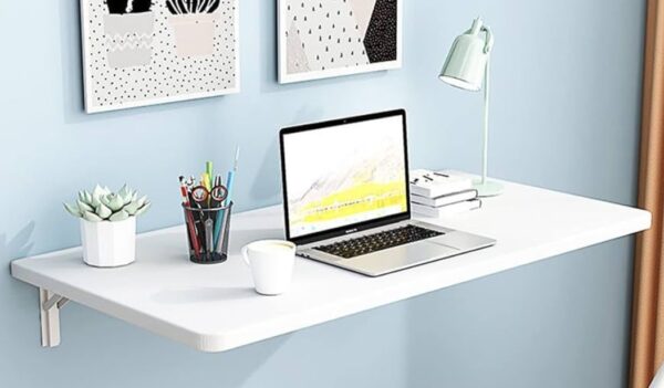 Wall mount study tables