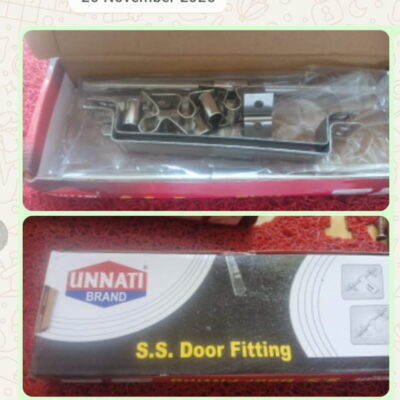 Ss. door fitting set (small)